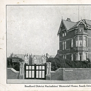 Bradford District Rechabites Memorial Home