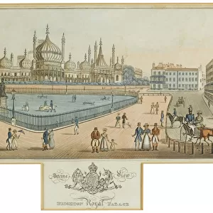 Brighton Pavilion 1825