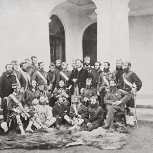 British army in India - 93rd Highlanders 1864