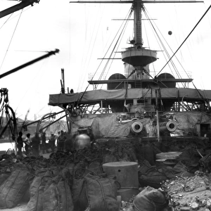 British battleship HMS Mars, WW1
