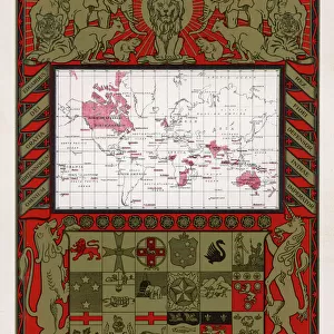 British Empire Map 1902