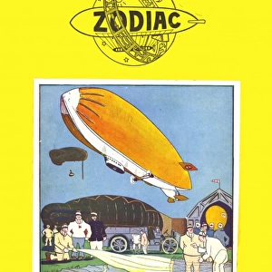 Brochure for Societe Zodiac dirigibles captifs spheriques