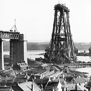 Building the Forth Railway Bridge Victorian period
