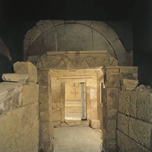 BULGARIA. RUSE. Sveshtari. Thracian Tomb of Sveshtari