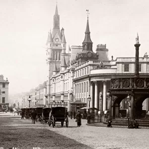 c. 1880s Scotland - Castle Street Aberdeen