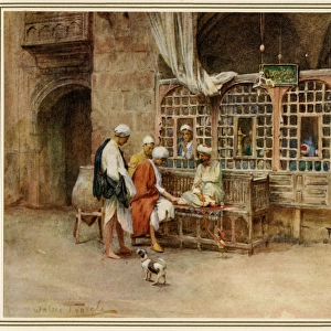 Cairo Cafe Scene 1912