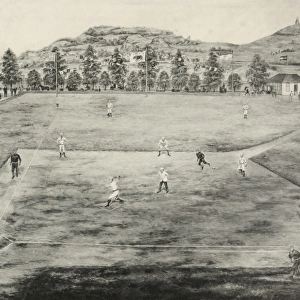 The California league grounds, San Francisco vs. Oakland, Se