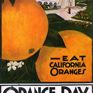 California Oranges - Orange Day - March 20th, 1915