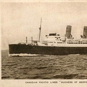 Canadian Pacific Liner - Duchess of Bedford