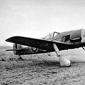 Captured Focke-Wulf 190, Britain; Second World War, 1944