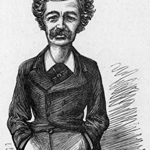 Caricature of the actor and theatre manager Charles Wyndham
