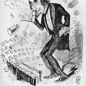 Caricature of Benjamin Disraeli, Conservative leader