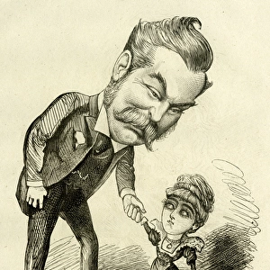 Cartoon, Ws Gilbert and May Fortescue