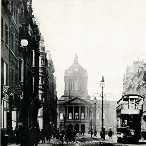 Castle Street and Town Hall, Liverpool