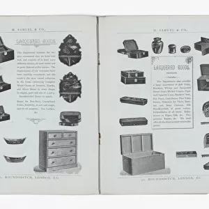 Catalogue published by M. Samuel & Co. for Christmas 1891