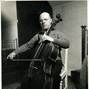 Cellist Pablo Casals, London