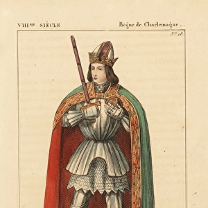 Charlemagne, King of France, Caroligian Emperor, 742-814