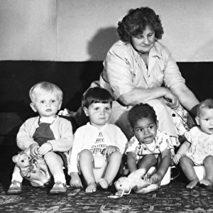 Children at a nursery school, Balham, SW London