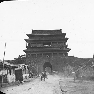 China - The Ha-Ta-Men, one of the Great Gates of Peking