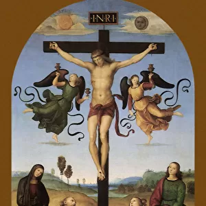 Christ on the Cross with the Virgin Date: 1502