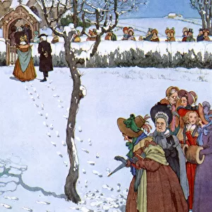 Christmas Scandal by William Heath Robinson