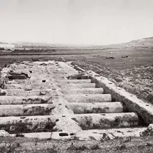 The Cisterns of Borj Jedid Carthage near Tunis, Tunisia