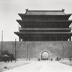 City gate, Peking, Beijing, China, c. 1910