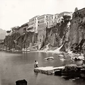 Clifftop hotels at Sorrento, Italy