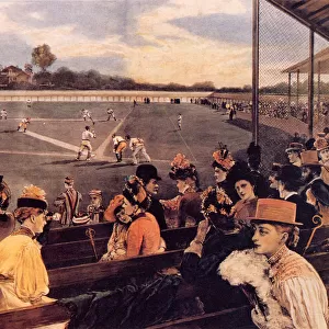 College Baseball Stands Date: 1889