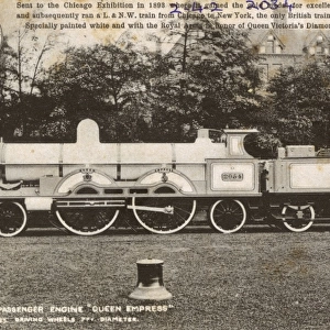 Compound passenger locomotive Queen Empress