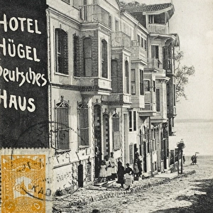 Constantinople - Haidar Pacha - Hotel Hugel