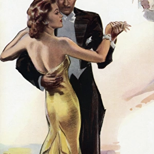 Couple dancing 1950