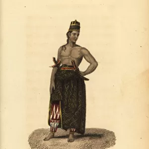 Court dress of Java, Indonesia