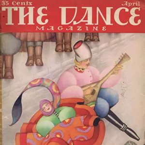 Cover of Dance Magazine, April 1931