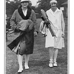 Front cover of Tatler featuring Helen Wills Moody