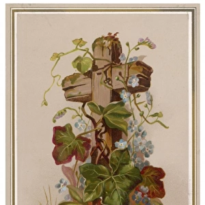 Cross with Ivy