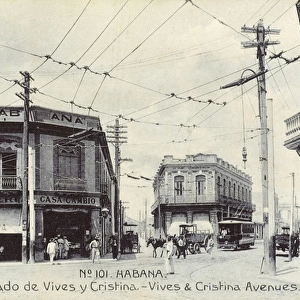 Cuba - Havana - Vives and Cristina Avenues