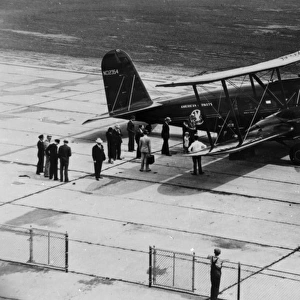 Curtiss Condor-American embarking passengers