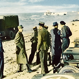 The D-Day Landings - 6th June 1944 - General de Gaulle - WW2