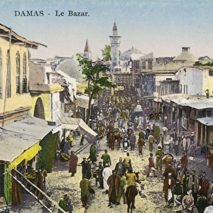 Damascus bazaar, Syria
