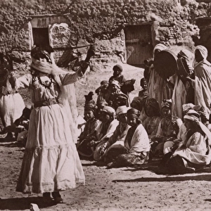 Dance of the Ouled Nails in Southern Algeria, North Africa