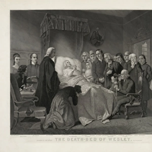 The death-bed of Wesley
