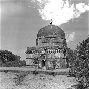 Domed building in Mandu, Madhya Pradesh, Central India