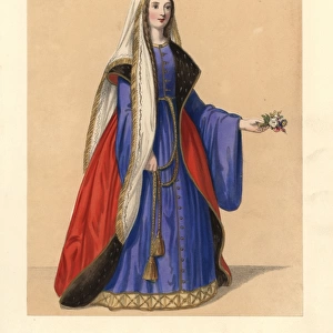 Dress of the reign of King Henry I, 1100-1135
