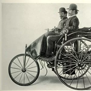 Early Motor Cars - Benz Car 1887