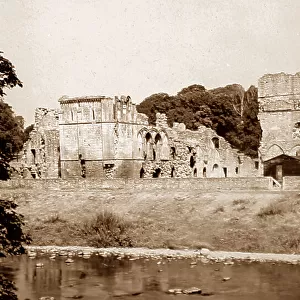 Easby Abbey in the 1930s
