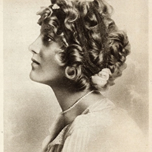 Ella Hall - American silent movie actress - The Master Key