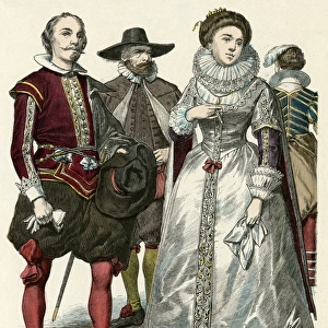 English Costume 1620