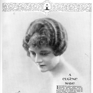 A Eugene Wave hair style, 1927