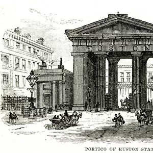 Euston Arch, Euston Station, London